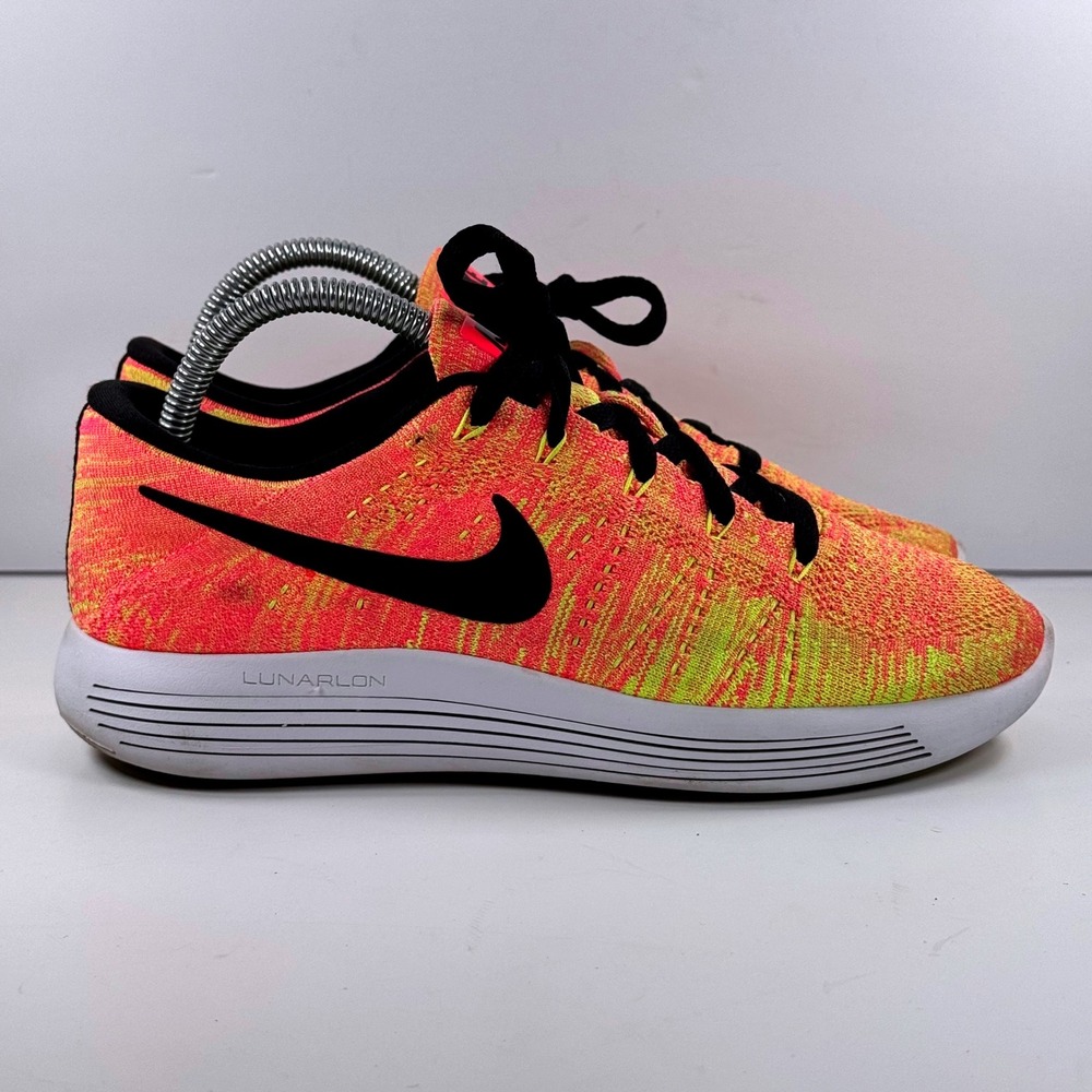 Nike LunarEpic Low Flyknit Womens Running Shoes Multicolor 844863-999 Size 8